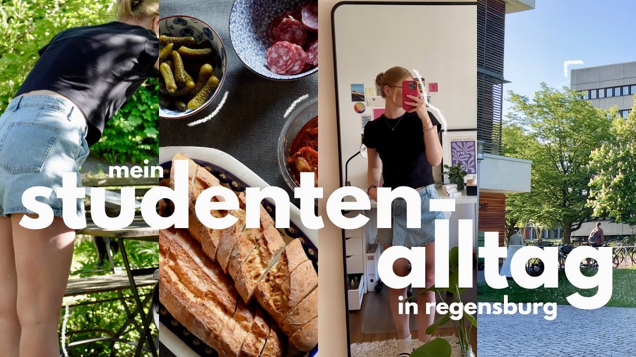 weekly vlog  || mein studenten-alltag in regensburg // bwl // studium // vlog