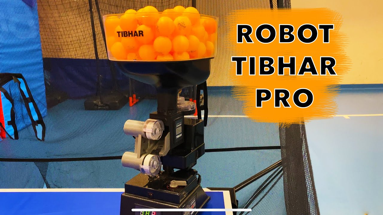 Test du Robot de Tennis de Table TIBHAR ROBOPRO JUNIOR