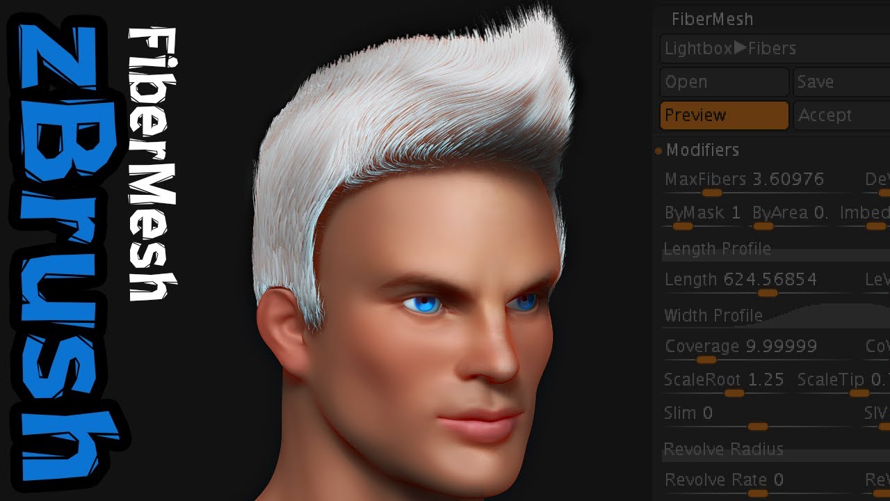 Учебное пособие по FiberMesh в zBrush