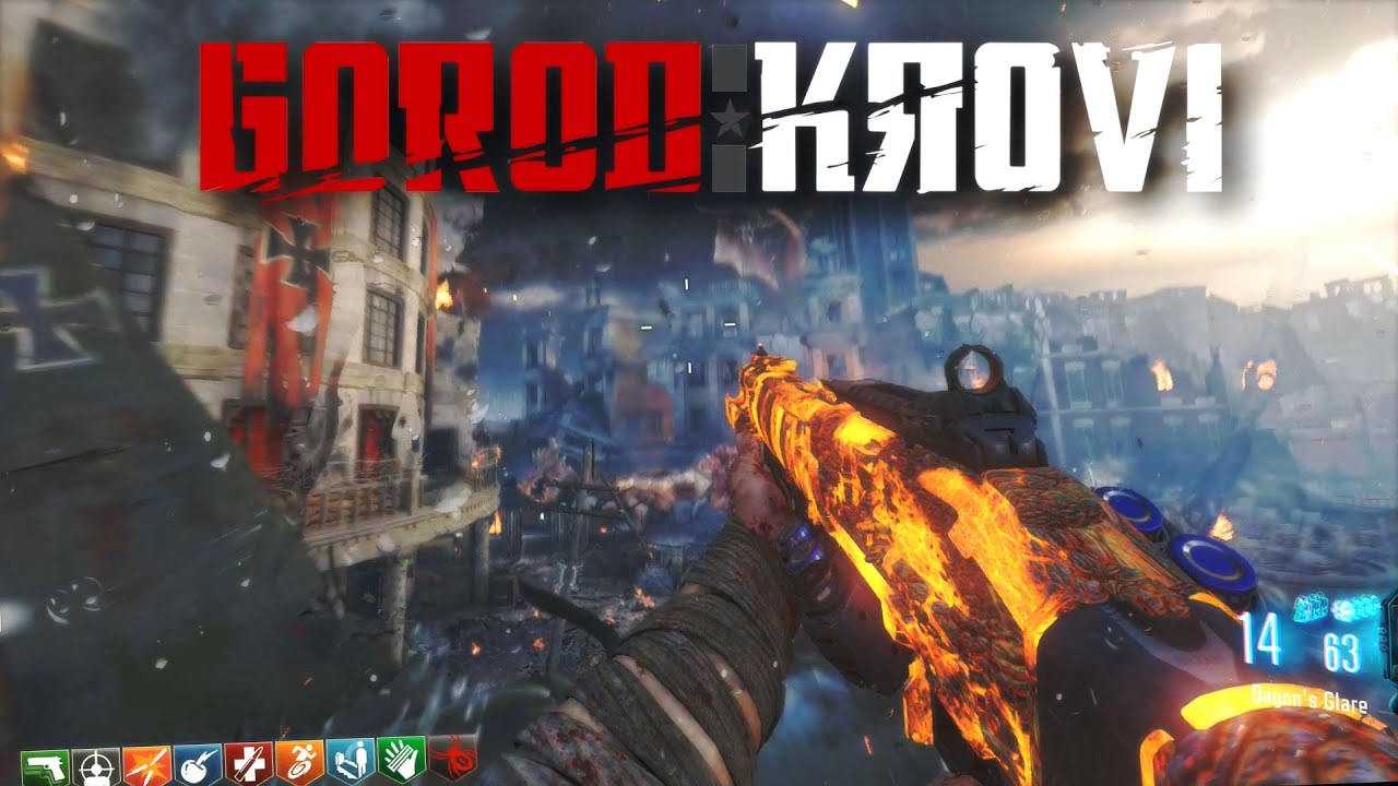 GOROD KROVI بلاك أوبس 3 زومبي نستكشف ماب