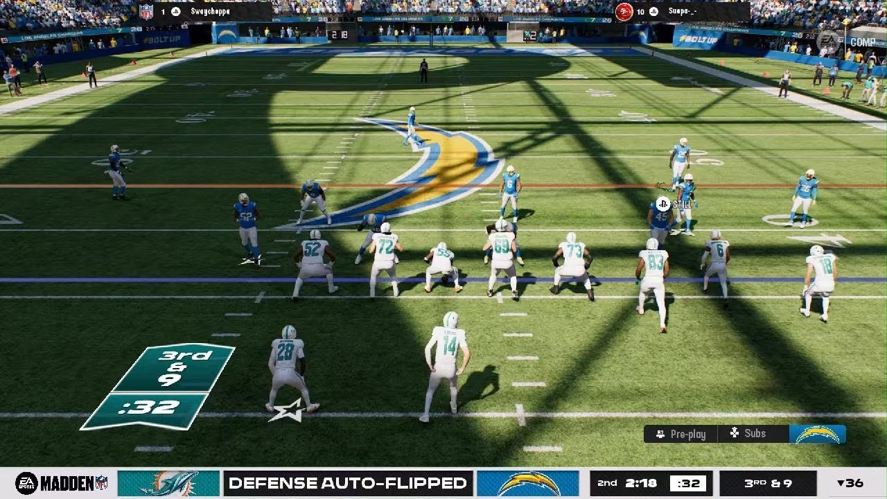 Madden me vs manny