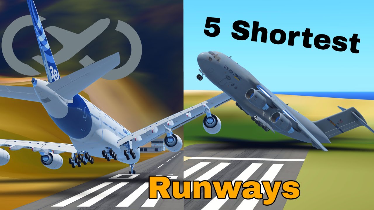Infinite Flight | Landing at the 5 Shortest Runways in *Infinite Flight*