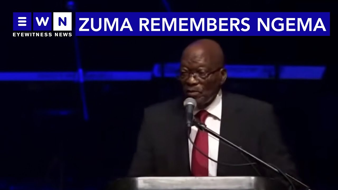ICYMI: Zuma's full speech at Mbongeni Ngema's memorial service