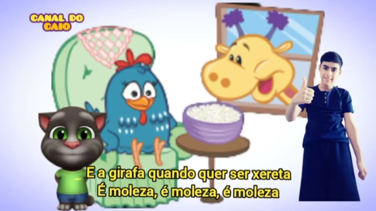 galinha pintadinha and my talking tom friends 2 completo rina