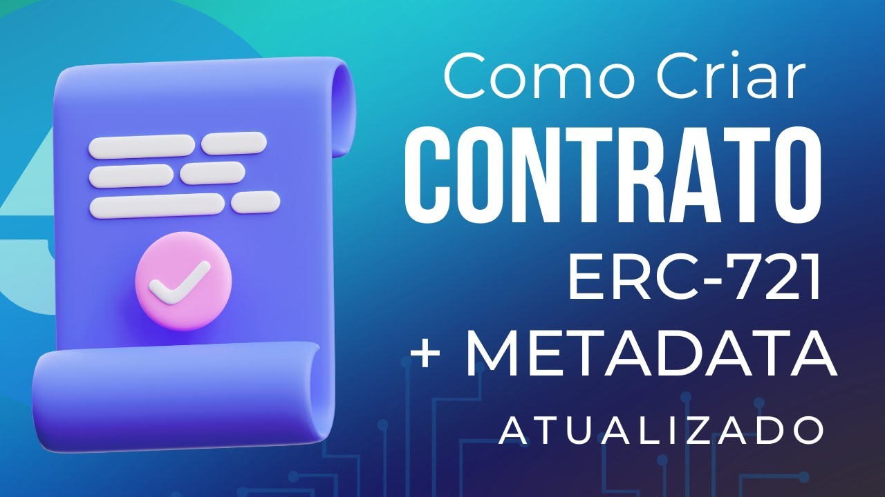 COMO CRIAR CONTRATO INTELIGENTE PARA NFT COM METADATA NA REDE DA POLYGON (GRÁTIS)