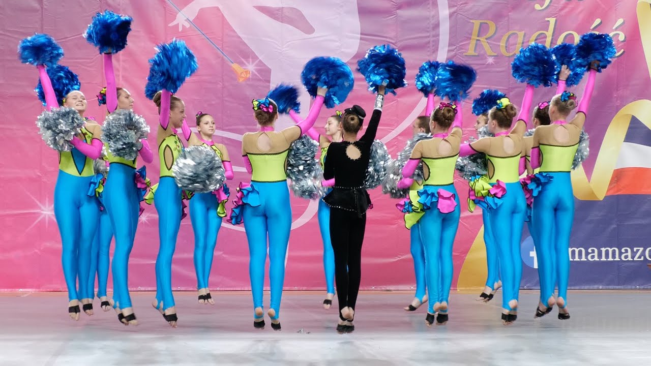 MAJORETTES Pati Dance Kwilcz -POMPON FORMATION - Kędzierzyn Koźle 2024