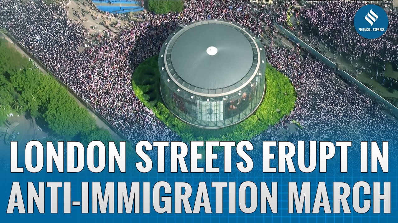 Central London Flooded with Protesters | Immigration Debate Sparks Massive March