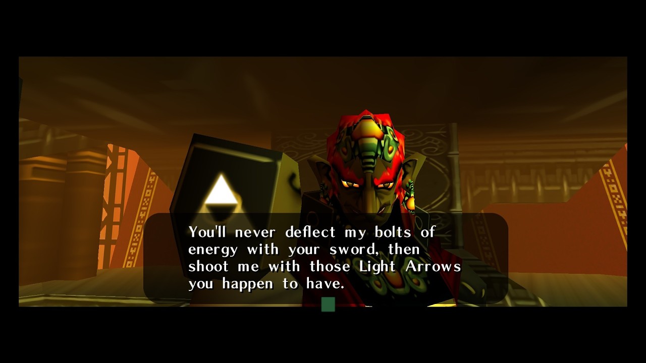 Legend of Zelda Ocarina of Time Hyper Ganondorf + Ganon