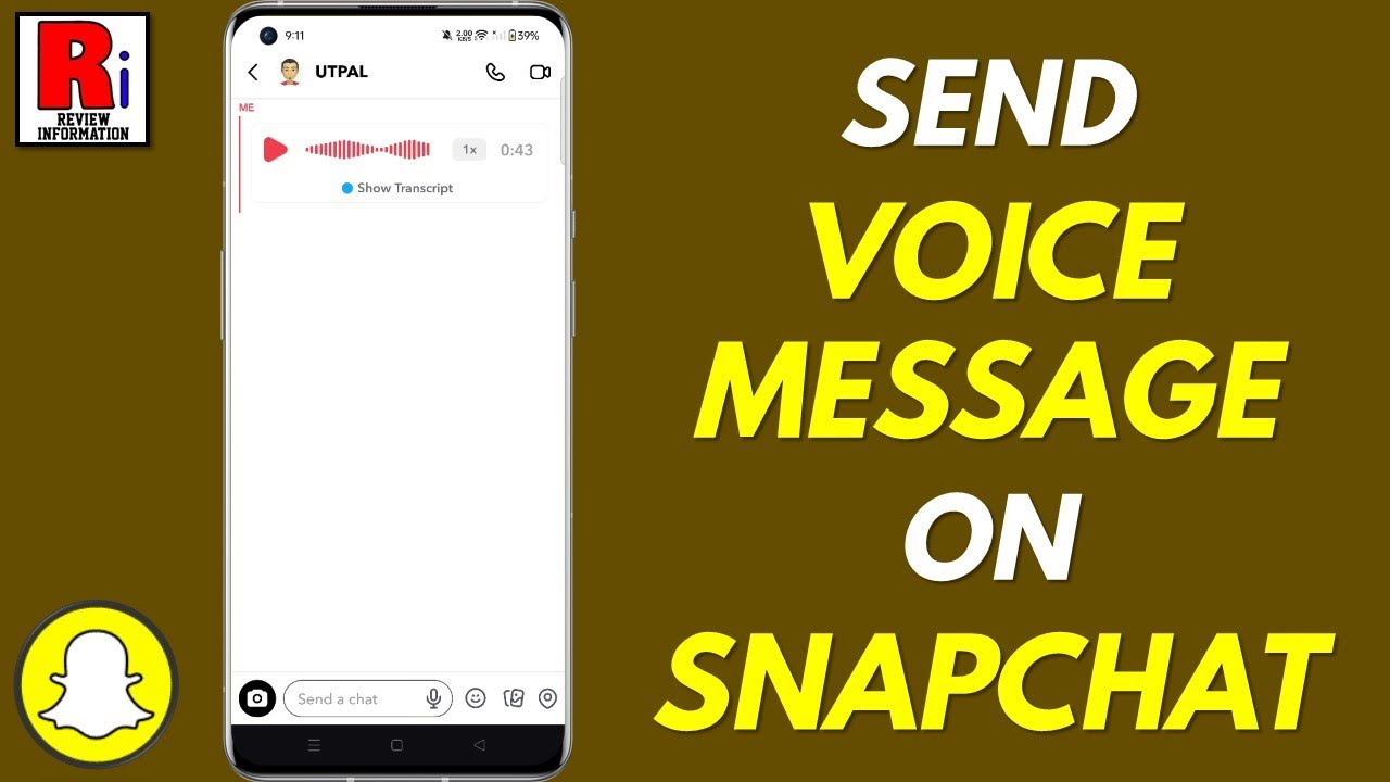 How to Send a Voice Message on Snapchat (2025)