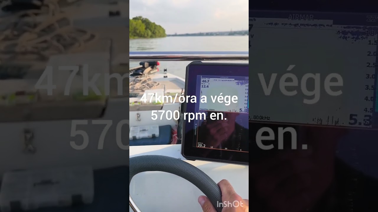 Propeller teszt a HirösYacht HY5.00Fish hajótesten