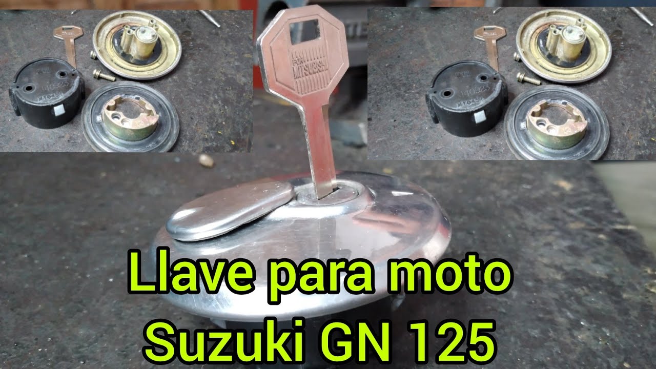 LLAVE PARA MOTO #SUZUKI GN 125 #CERRAJERO #ROSENDOCERRAJERO