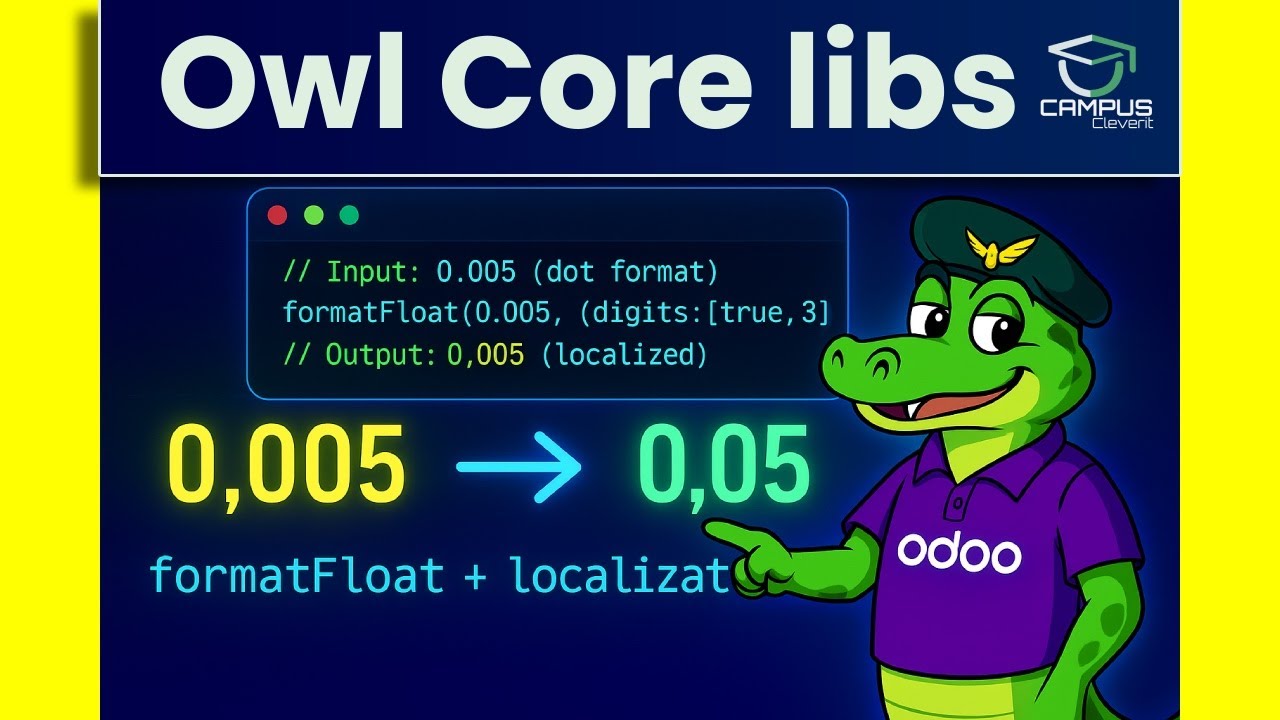 🇺🇸🇪🇸 Odoo OWL Tutorial: 2 Librerías que CAMBIARÁN tu forma de crear Widgets