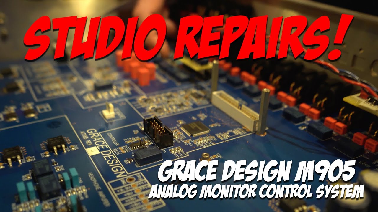 Studio Gear Repairs Grace Design m905