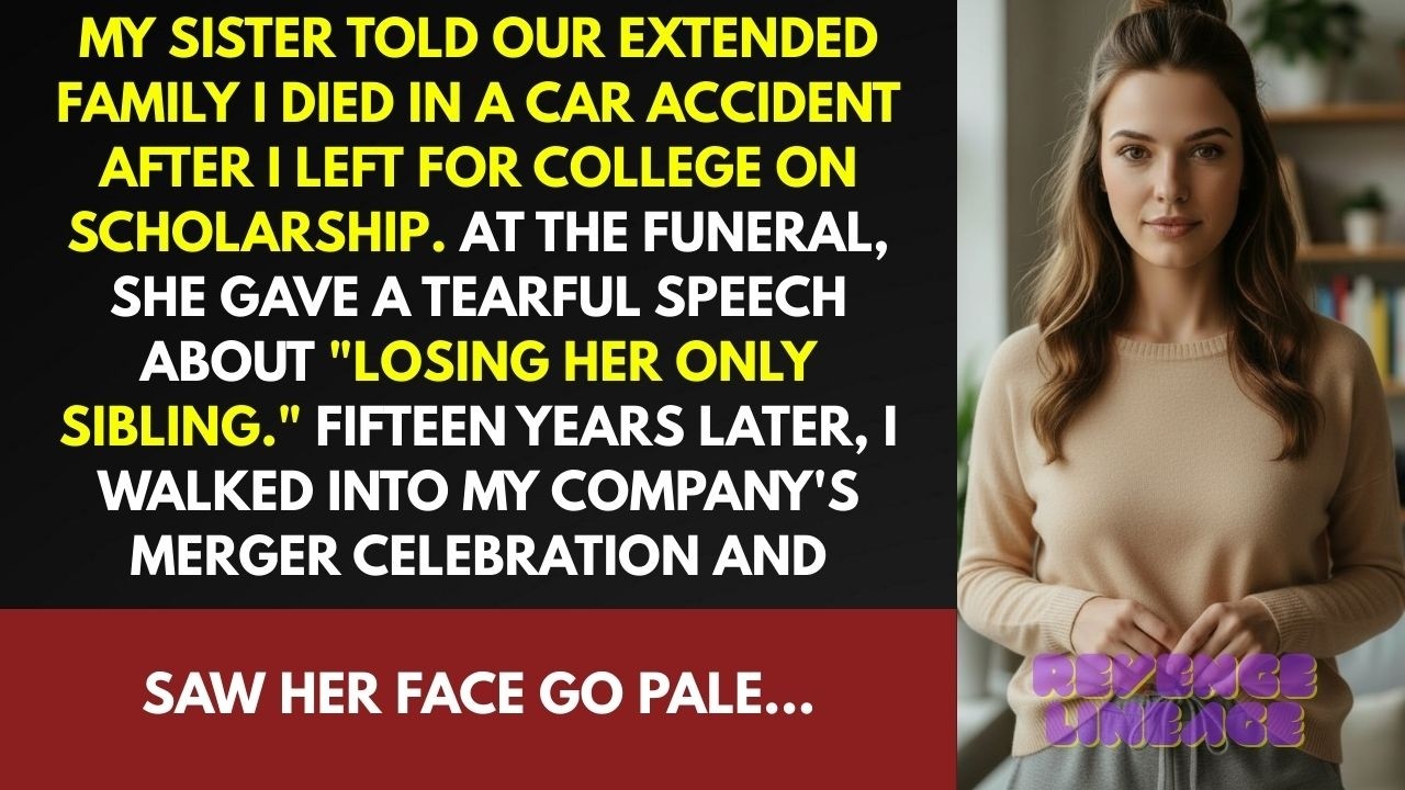 My Sister Told Everyone I Was Dead When I Left For College, But The Company Reunion Exposed Her Lie!