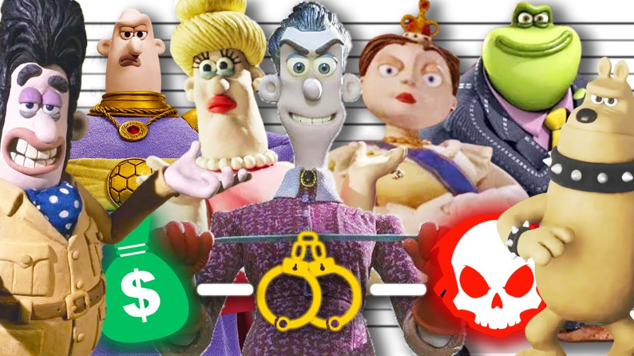 Ranking Every Aardman Villain: Least Guilty to Pure Evil