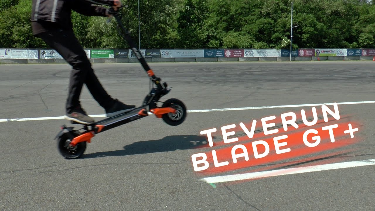 Elektrická koloběžka Teverun Blade GT+ super koloběžka pro každého