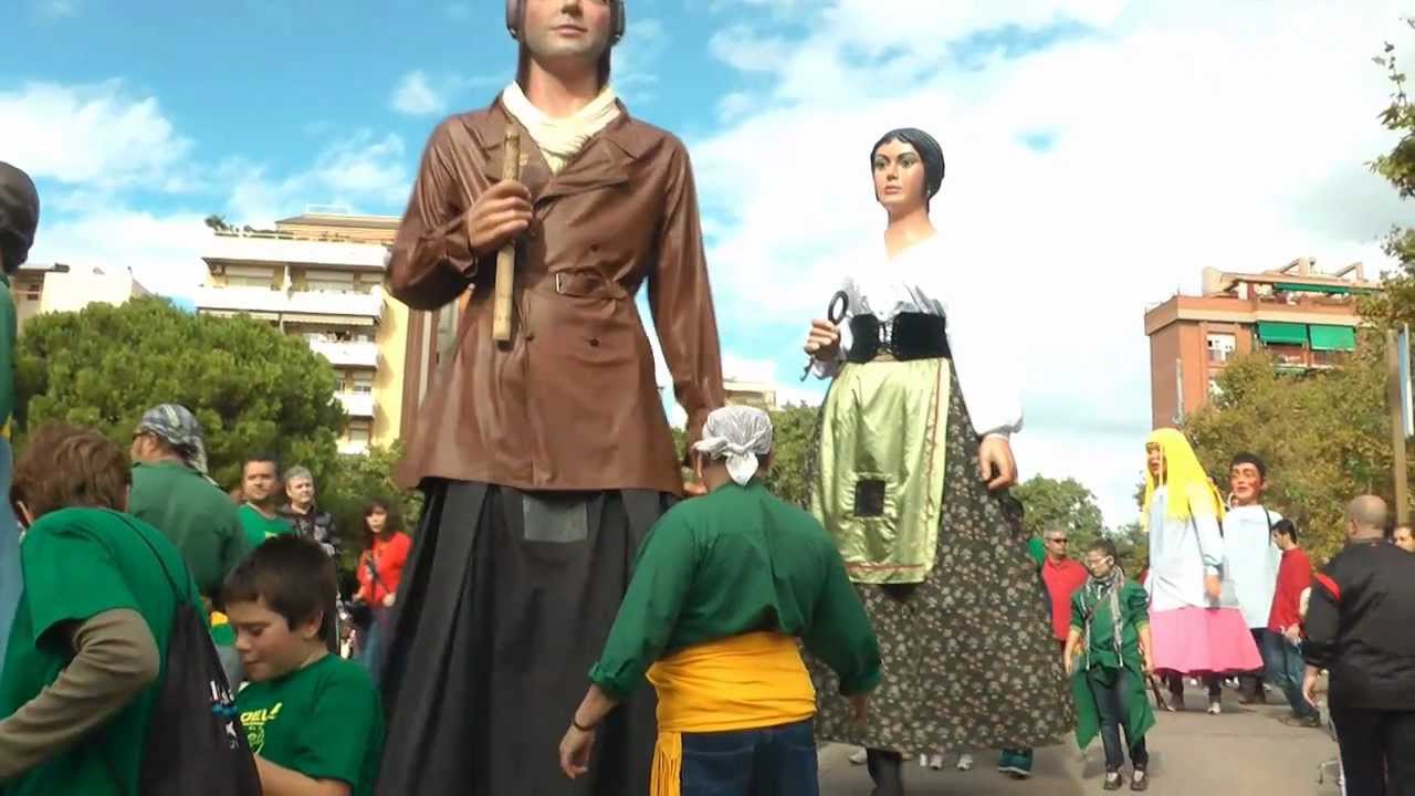 Cercavila de la Trobada de gegants del baix Llobregat