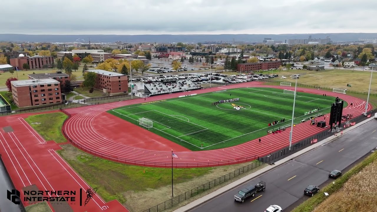 UW-Superior Athletics x Northern Interstate SCCU Stadium Construction Video