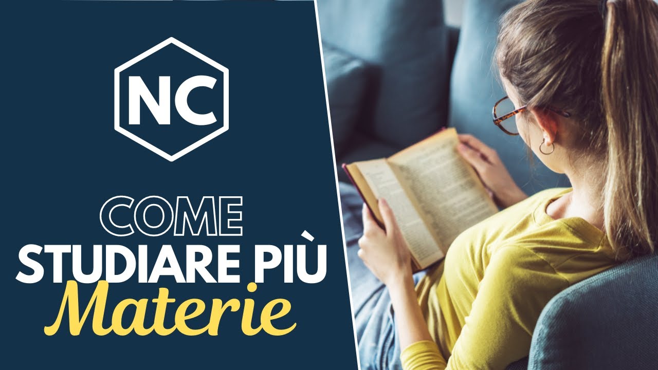 Come STUDIARE più MATERIE Contemporaneamente
