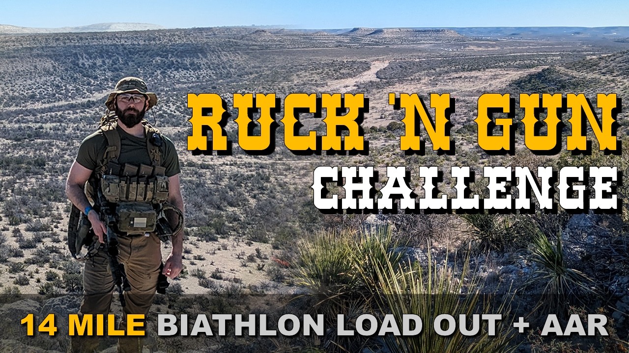 Longest Single Day Shooting Competition | Ruck-n-Gun Two Gun Biathlon |  Loadout + AAR