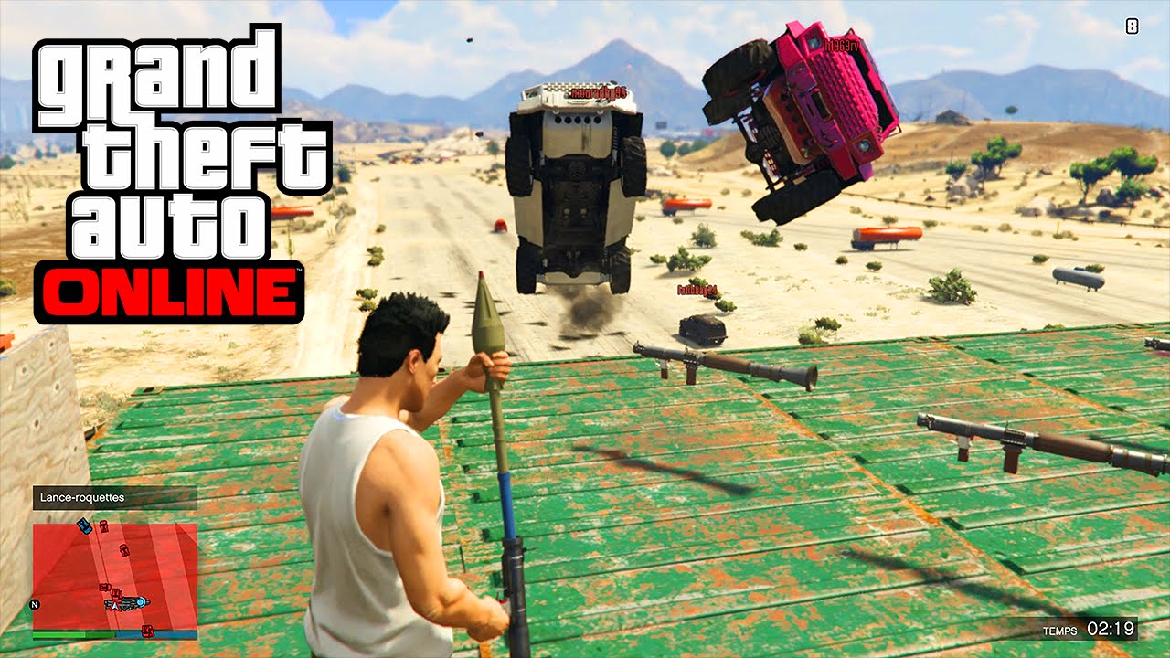 INSURGENT VS ROCKETS GTA 5 ONLINE
