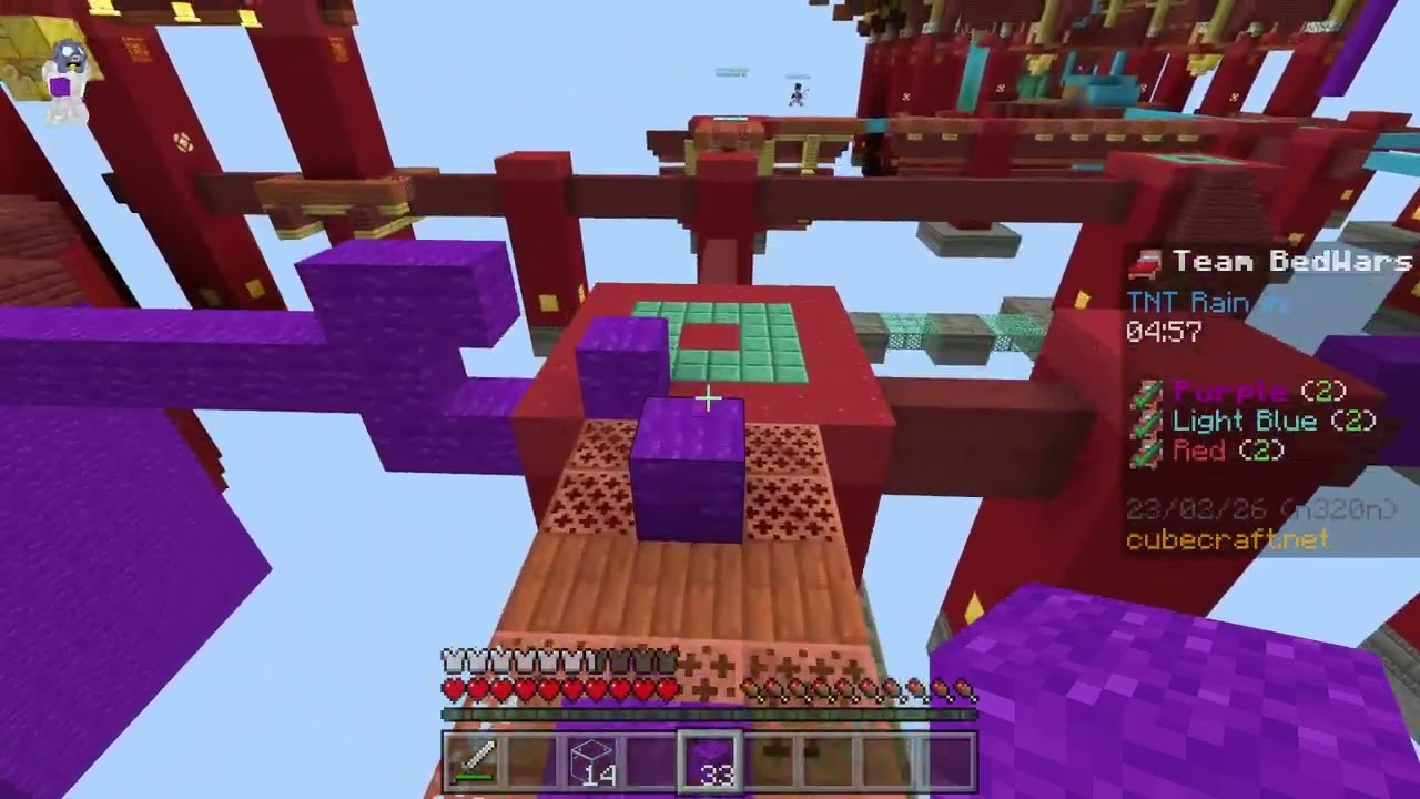 Bedwars in Cubecraft