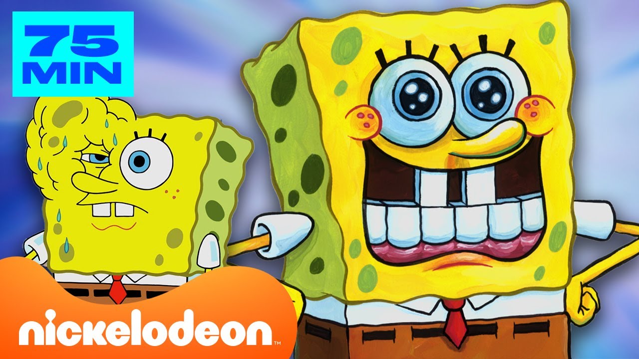 SpongeBob | 1 Stunde der NOCH LUSTIGEREN SpongeBob-Momente aus den NEUEN Folgen! 😂 | Nickelodeon