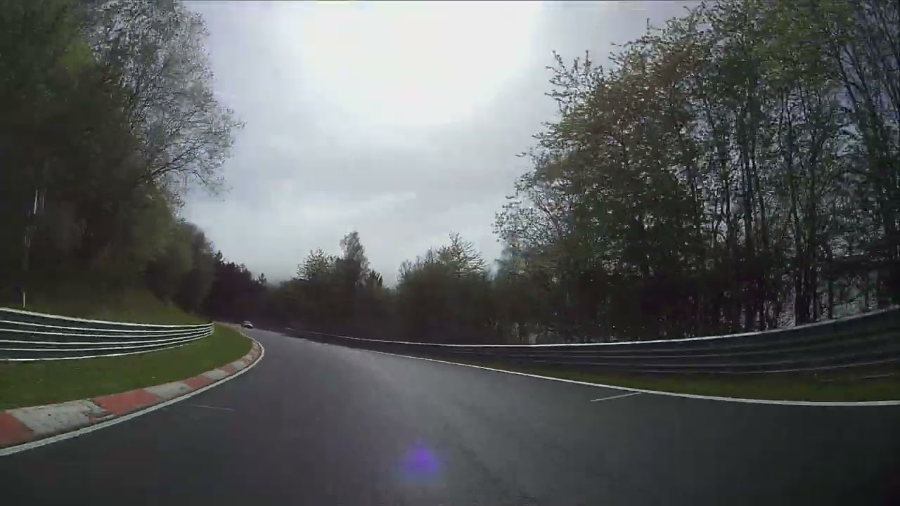Mini R53 at Nurburgring Porsche/BMW M2 left behind!