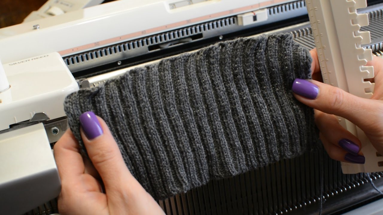 Мастер класс по вязанию промышленной резинки.