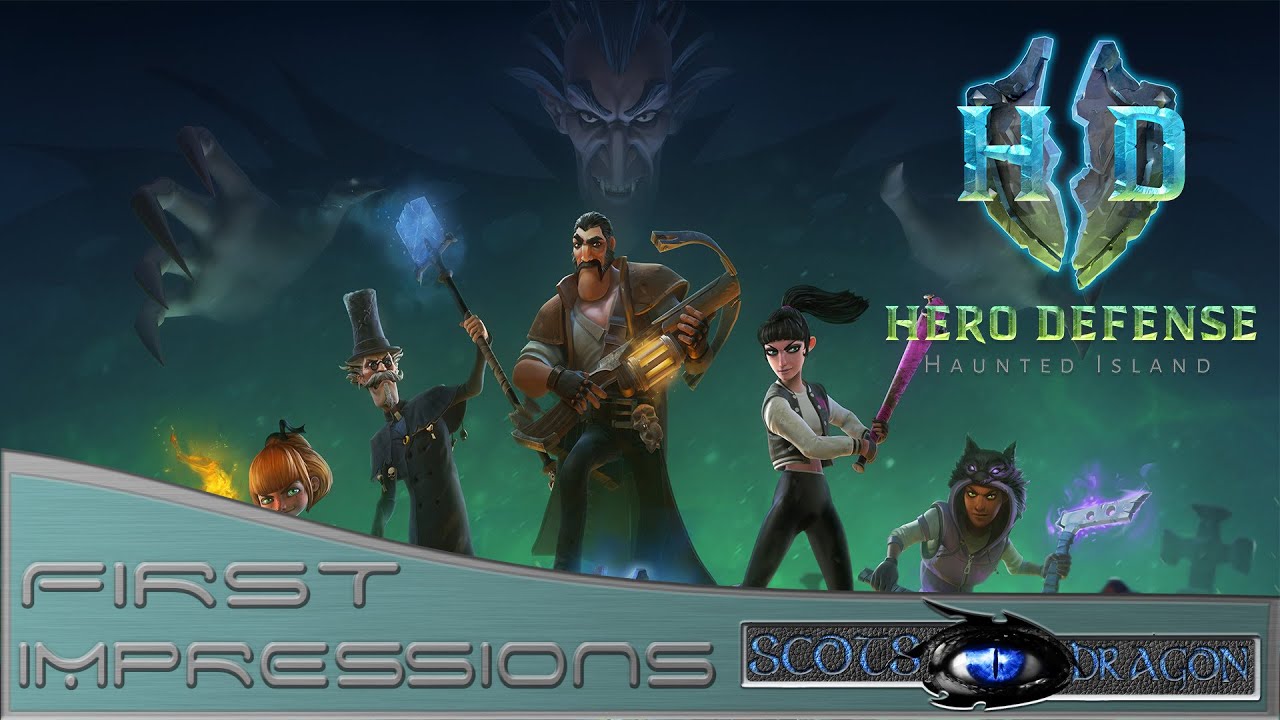 Hero Defense   Haunted Island review