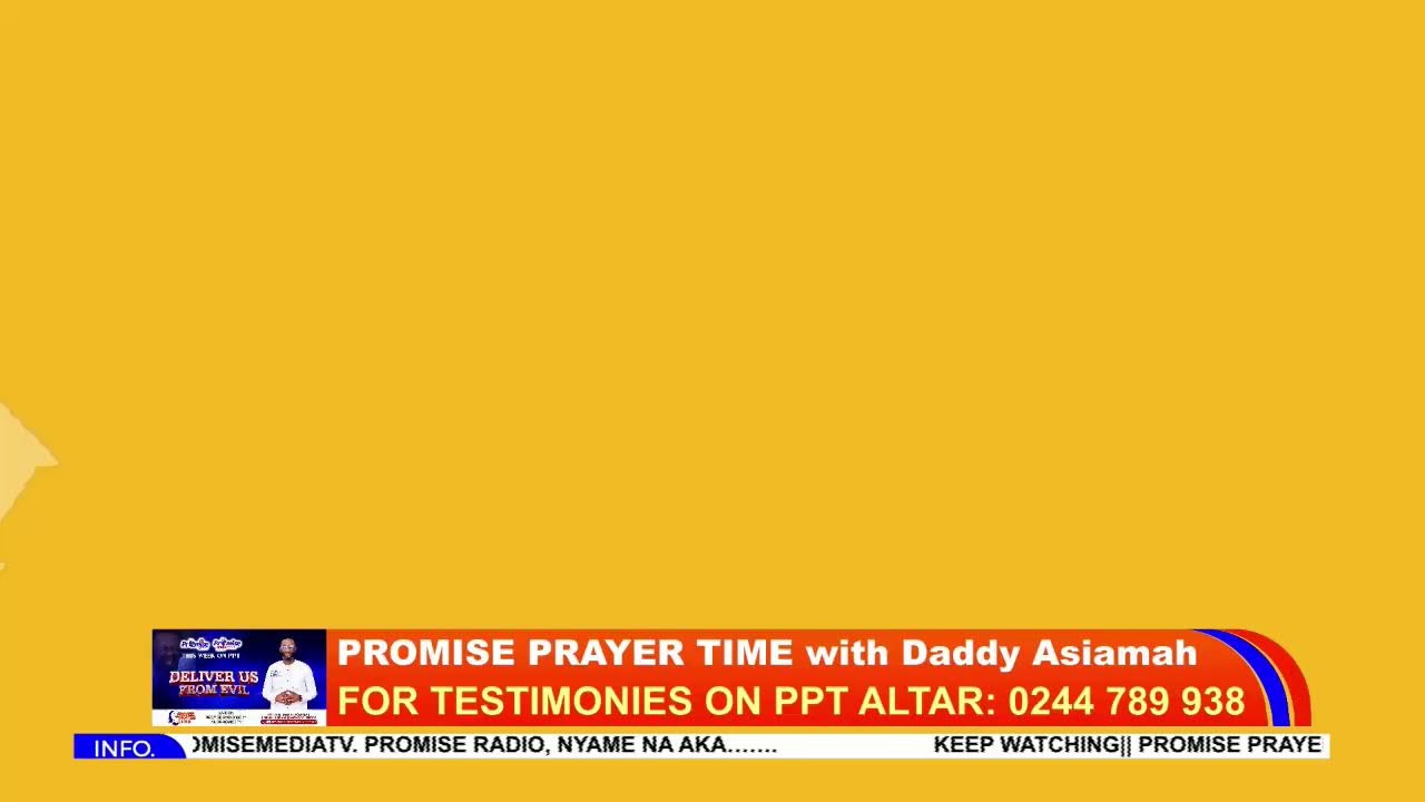 PPT - PROMISE PRAYER TIME is live with Daddy Asiamah || (DELIVER US FROM EVIL - DAY 3) 04/03/2026