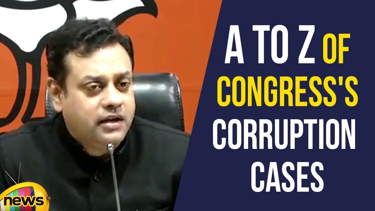 BJP&rsquo;s Sambit Patra lists A to Z of Congress's Corruption Cases | Sambit Patra Latest News| MangoNews