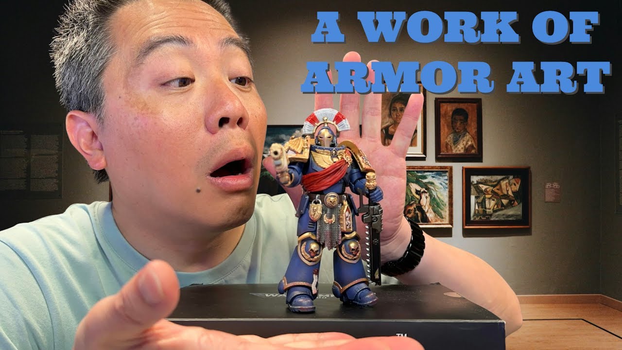 Review of JoyToy x Warhammer 40K Ultramarines Space Marine 2 Relic Secundus Armor
