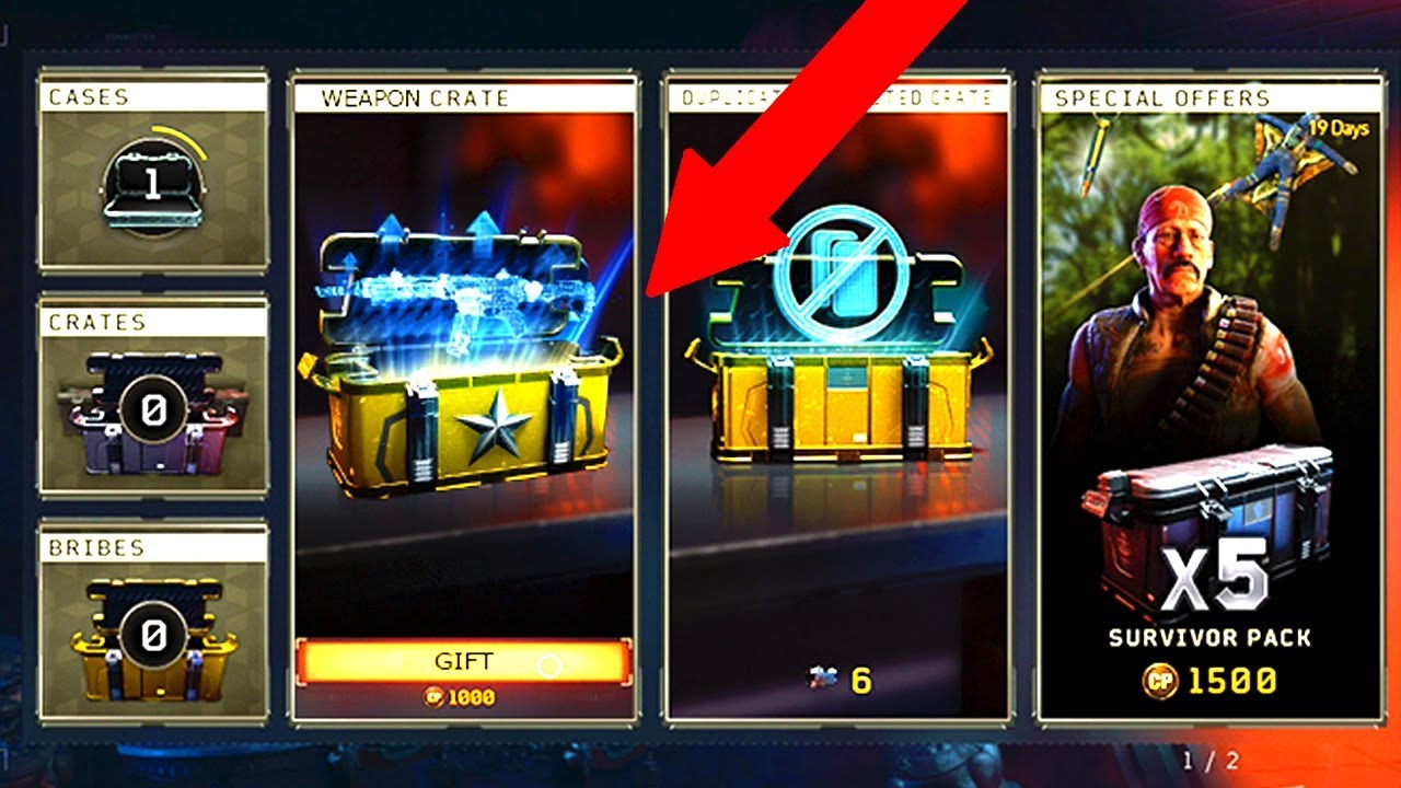 GIFTING DLC Weapons in Black Ops 4.. (COD BO4)