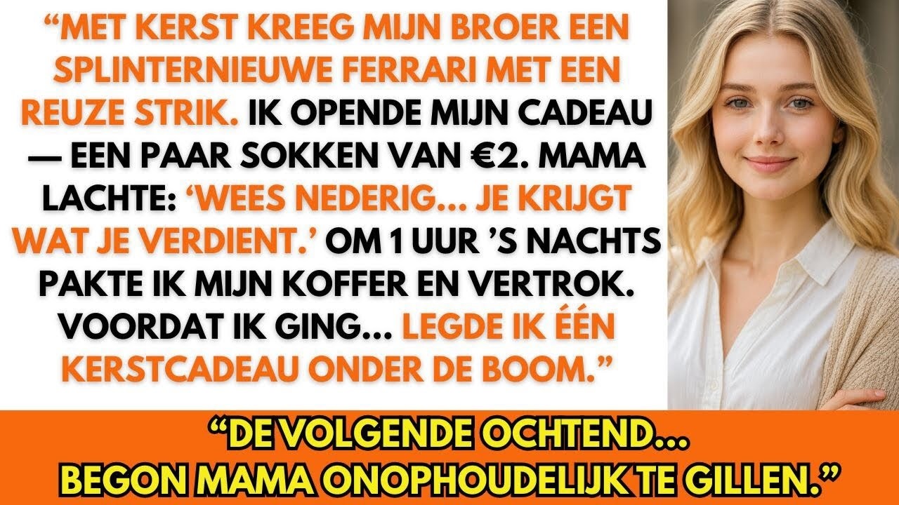 “Met Kerst kreeg mijn broer een Ferrari, ik €2. Om 1 uur ’s nachts verdween ik.”