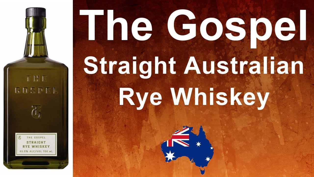 The Gospel Straight Australian Rye Whiskey Review from WhiskyJason