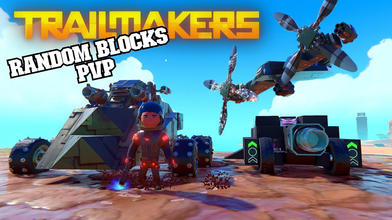Trailmakers - Multiplayer Challenge - Random blocks PvP