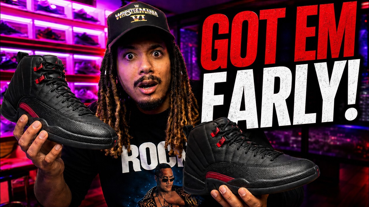 УСПЕЛИ ИХ РАНЬШЕ! ПЕРВЫЙ ВЗГЛЯД НА JORDAN 12 BLOODLINE... КРУТО ИЛИ ПЕРЕОЦЕНЕНО?