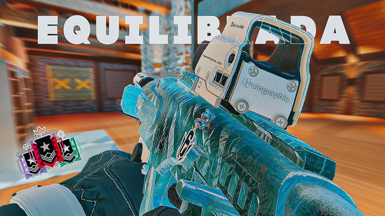 Ranked EQUILIBRADA no chalé do Rainbow six siege