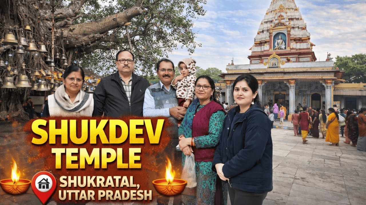 Shukdev Mandir Shukratal | Famous Hindu Temple in UP | Full  Vlog