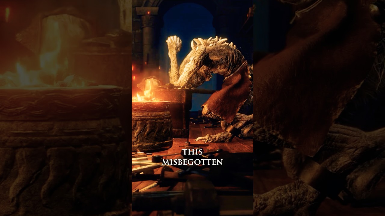 Who is the Misbegotten Blacksmith in Elden Ring? | Lore Shorts
