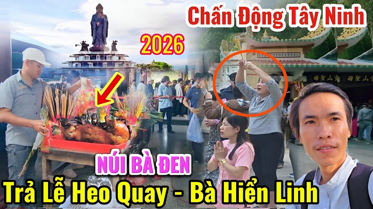 Tin Nóng 2026 NÚI BÀ ĐEN 👈Dân Ùn Ùn Kéo Về Trả Lễ