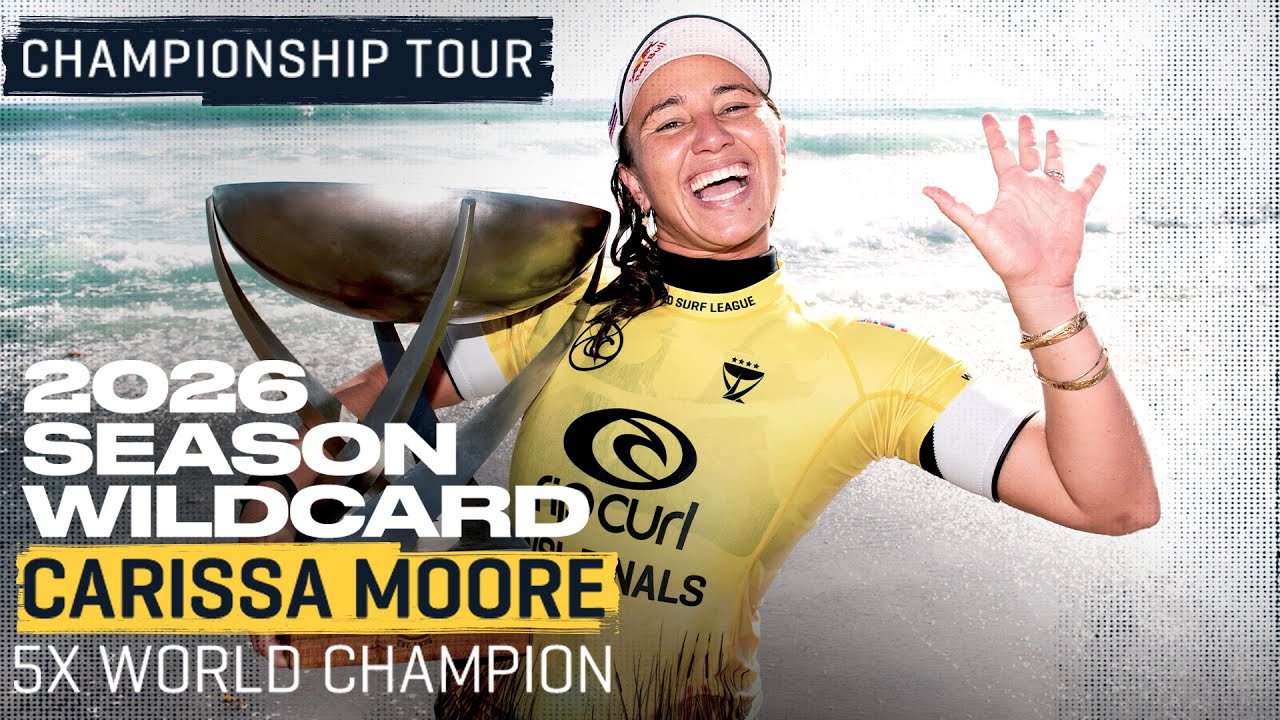5 World Titles just isn't enough, Carissa Moore is back! Moore set to re-join Championship Tour