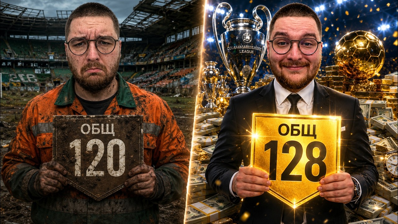 откопал СВОЙ СТАРЫЙ АККАУНТ СПУСТЯ 1 ГОД и КАЧНУЛ до 128 OVR в FC MOBILE 26