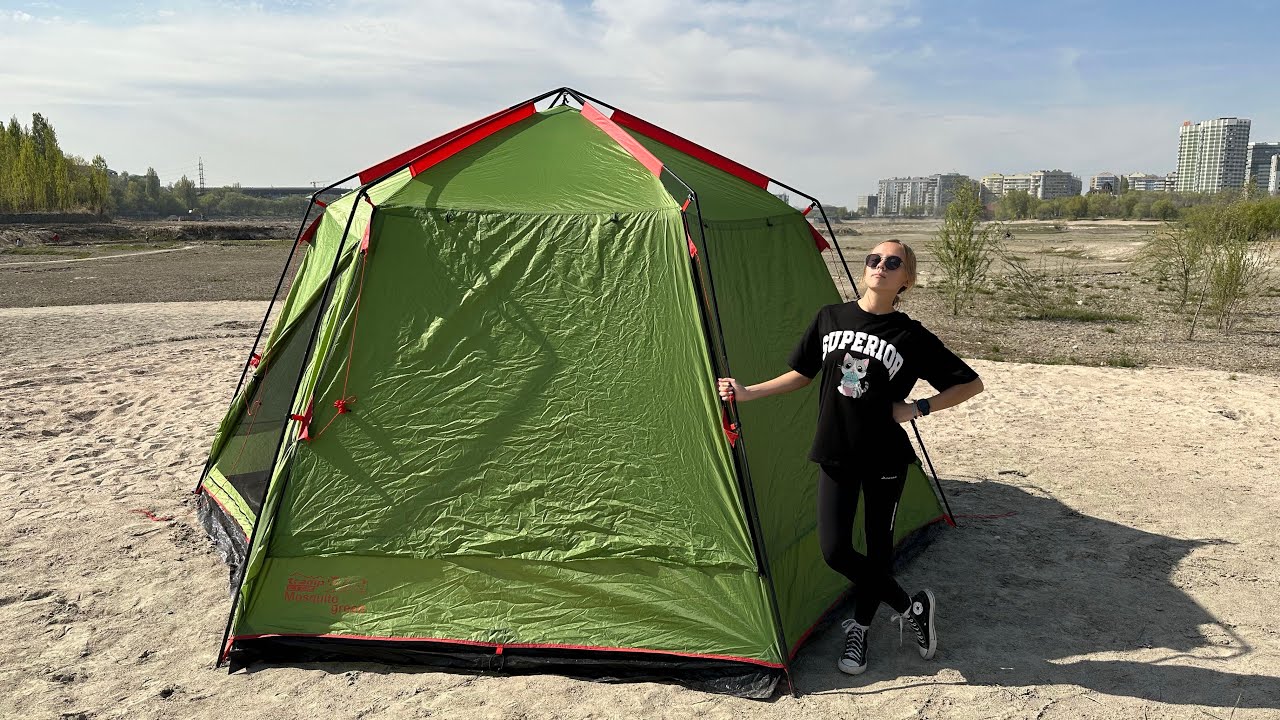 Обзор туристического шатра TRAMP LITE MOSQUITO GREEN