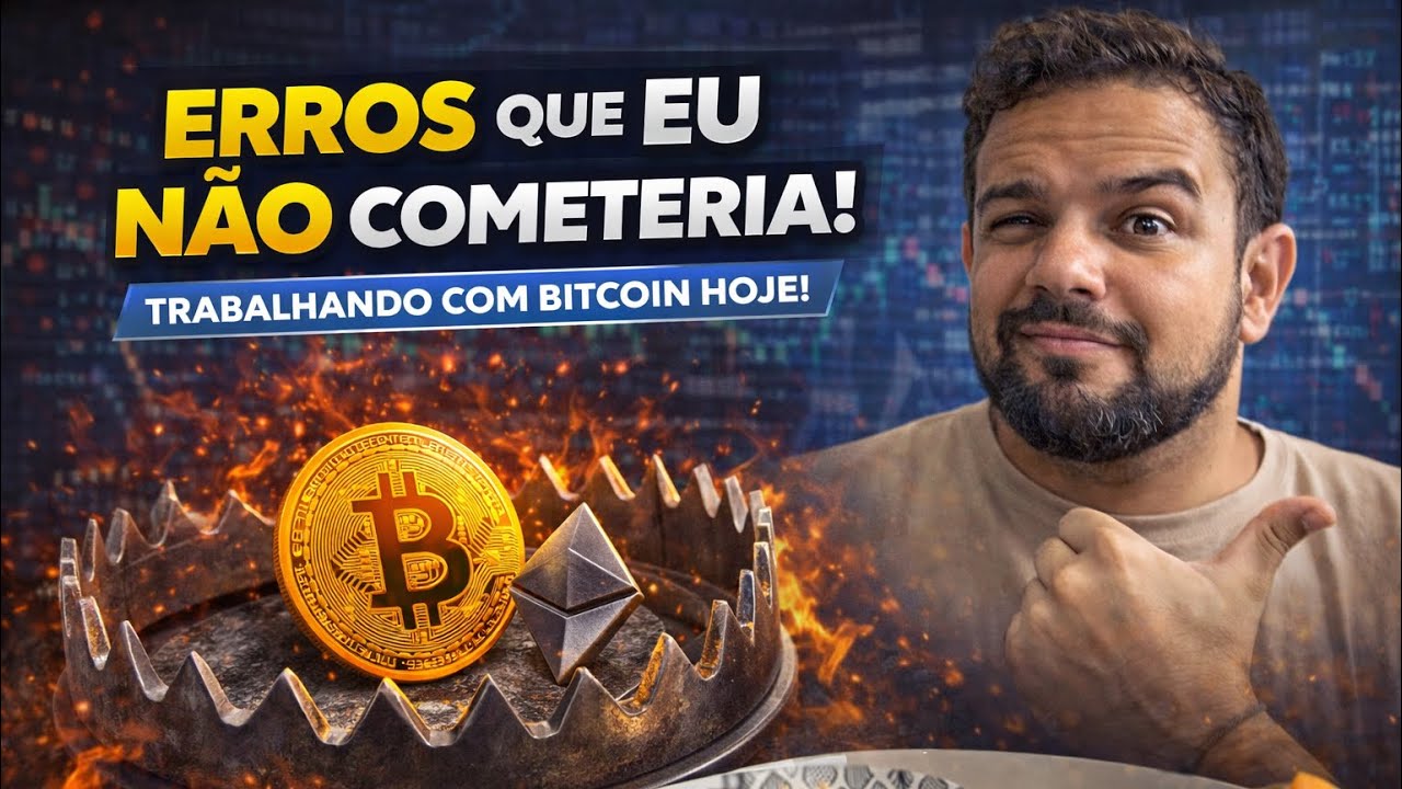 Erros que eu não cometeria começando com Bitcoin hoje ⚠️🧠 #BitcoinReal #CriptoSemHype #AprendaBTC