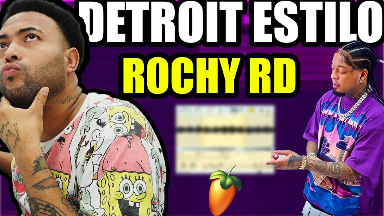 Como hacer Un Detroit Estilo Original De Rochy RD 🎉