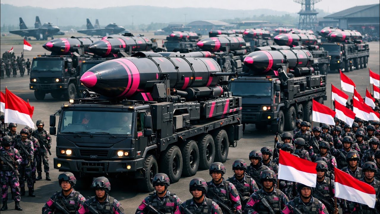 Indonesia Military Power 2025 | EXOCET Missile Launch in Action #Military #Indonesia