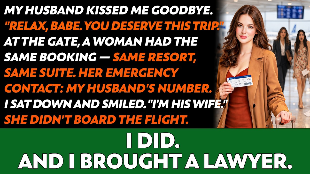 My Husband Sent Me on Vacation — His Mistress Was at the Same Gate...