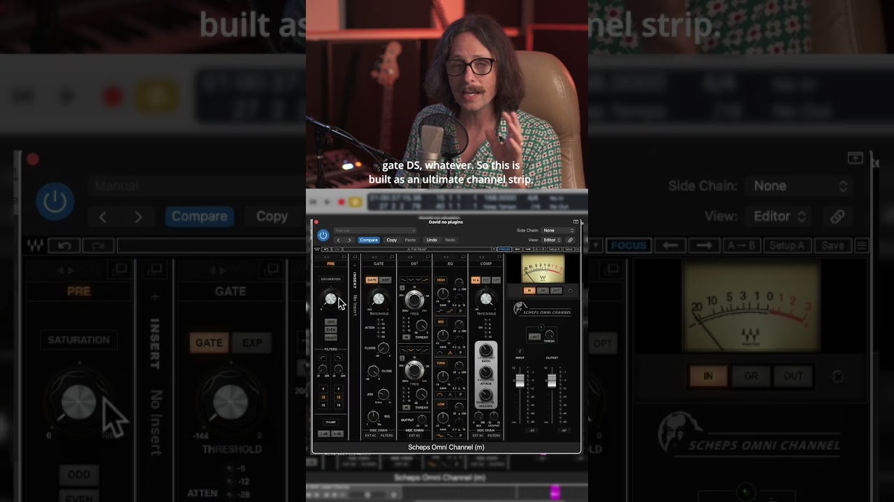 Vocal chain plugin 👍🏼🎙 #musicproduction #audioengineering #waves